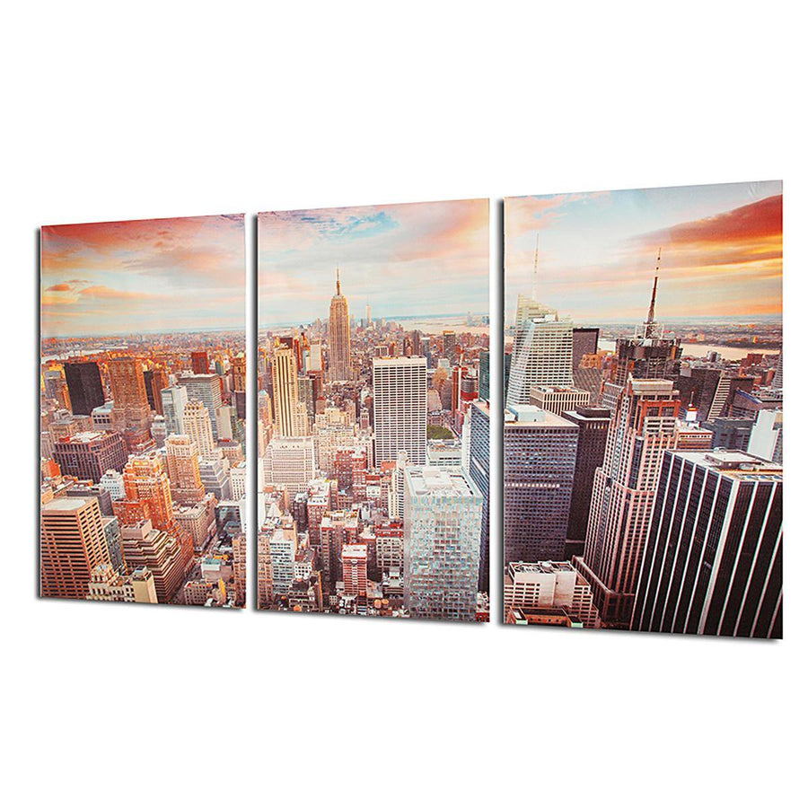 New York City Canvas Print Painting Picture Wall Art Decorations Landscape Unframed - Trendha