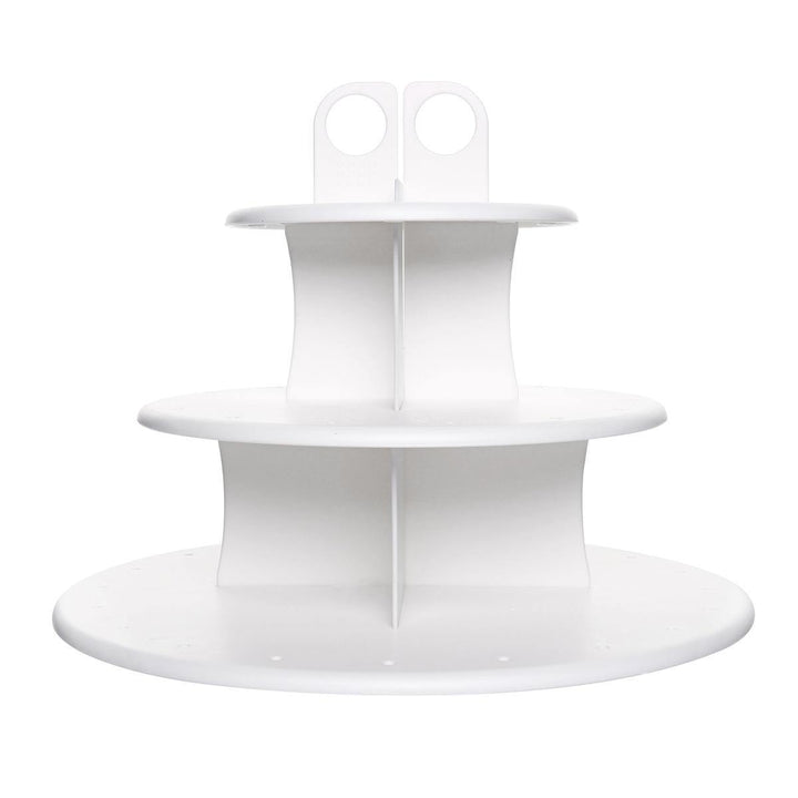 3 Tier Wedding Birthday Party Cake Cupcake Stand Dessert Display Lollipop Holder Cake Decorations - Trendha