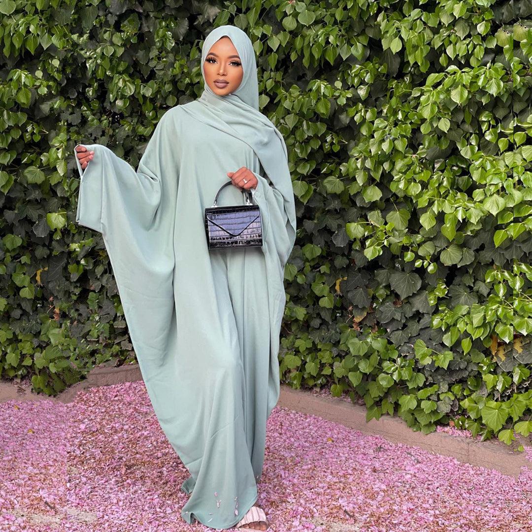 Middle East Dubai Turkish Robe Dress - Trendha