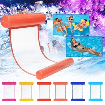Swimming Inflatable Chair Floating Water Hammock Summer Swimming Pools Lounge Bed - Trendha