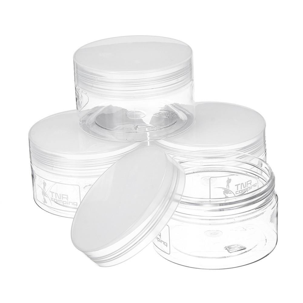 7Pcs Plastic Seasoning Condiment Spice Jar Salt Pot Bottles Box Storage Outdoor - Trendha