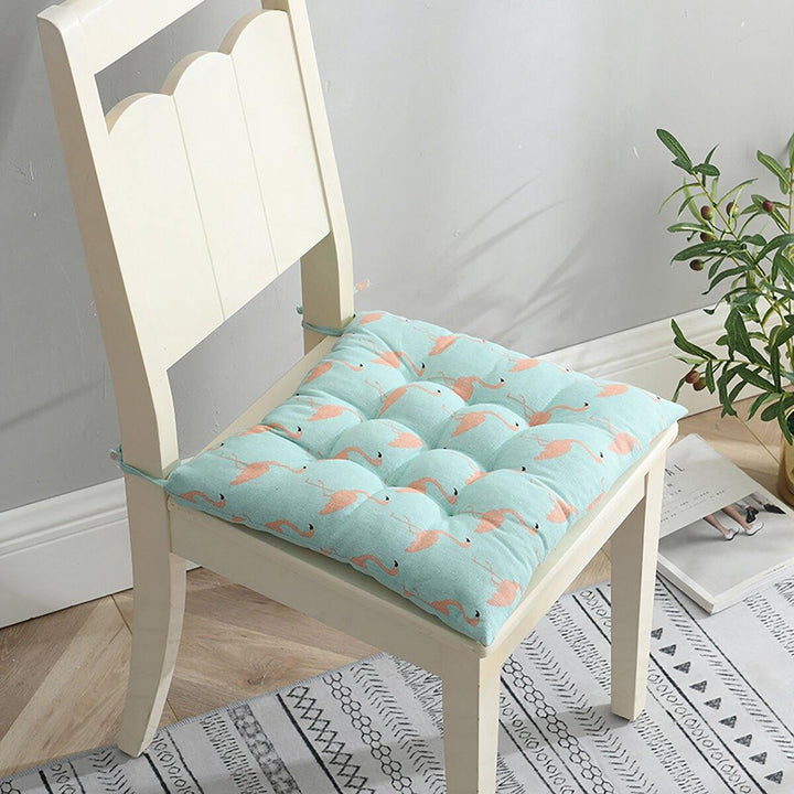 40x40cm Square Thick Seat Cushion Cotton Chair Cushion Breathable Soft Pad Office for Office Home Protection - Trendha