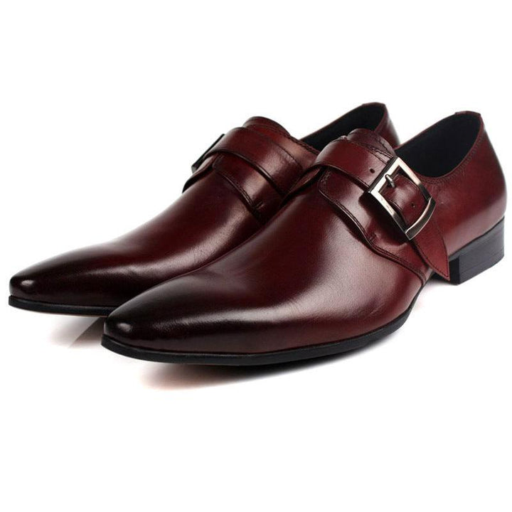 New Men's Business Suits Pointed Toe Shoes - Trendha