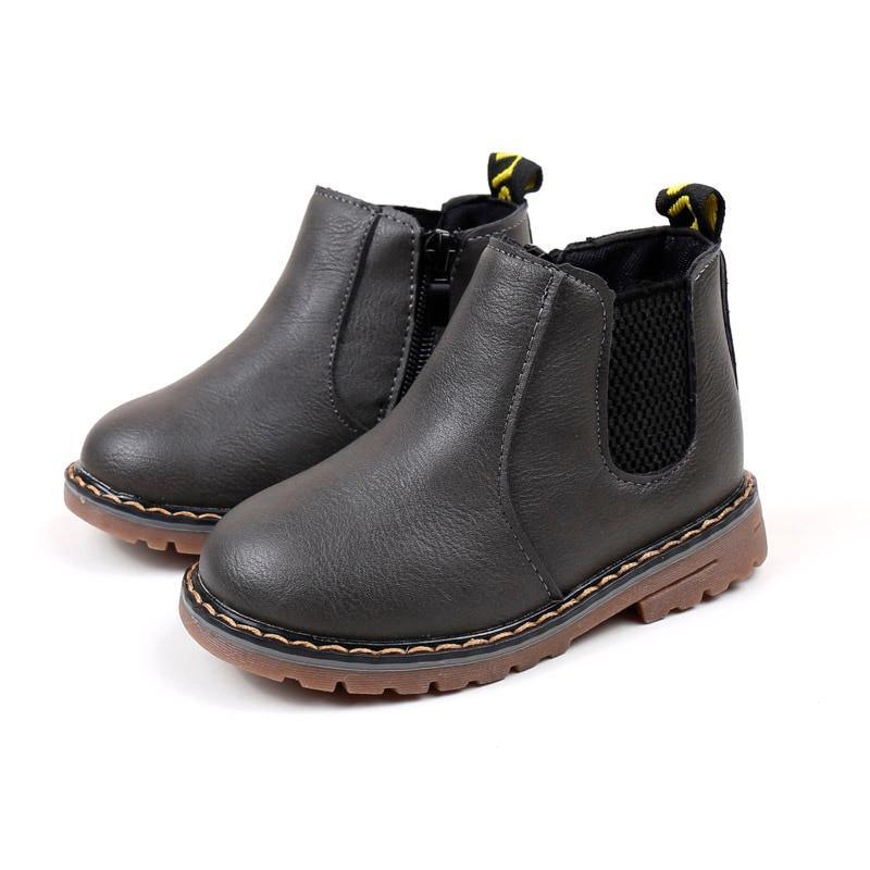 Children's Leather Boots - Trendha