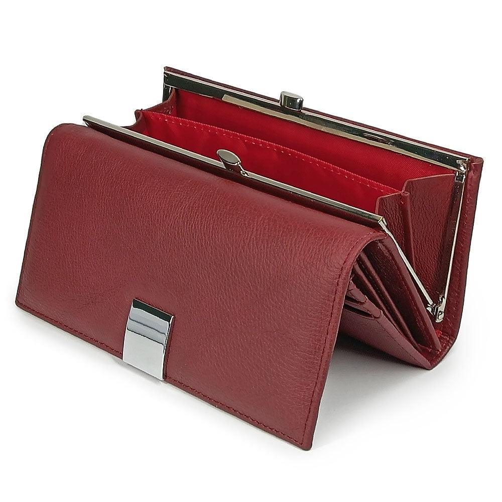 Ladies Full Leather Wallet With First Layer Cowhide Change In Hand - Trendha