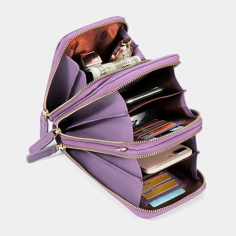 Women Daisy Clutch Bag Card Bag Phone Bag Crossbody Bag - Trendha