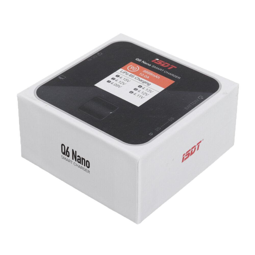 ISDT Q6 Nano BattGo 200W 8A Lipo Battery Charger Colorful Pocket for 1-6S Lipo Battery - Trendha