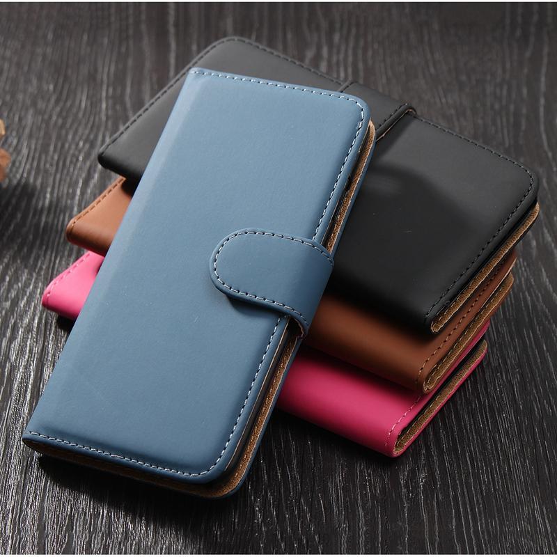 PU Leather Flip Card Slot Bracket Case For iPhone 7/7 Plus & 8/8 Plus - Trendha