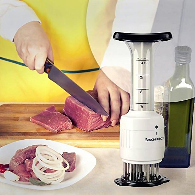 2-in-1 Meat Tenderizer and Marinade Injector - Trendha