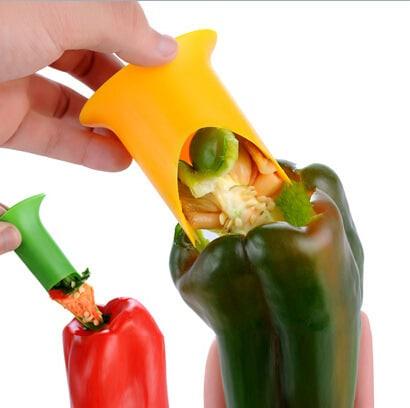 2 Pcs/Set Slicer and Pepper Corer - Trendha