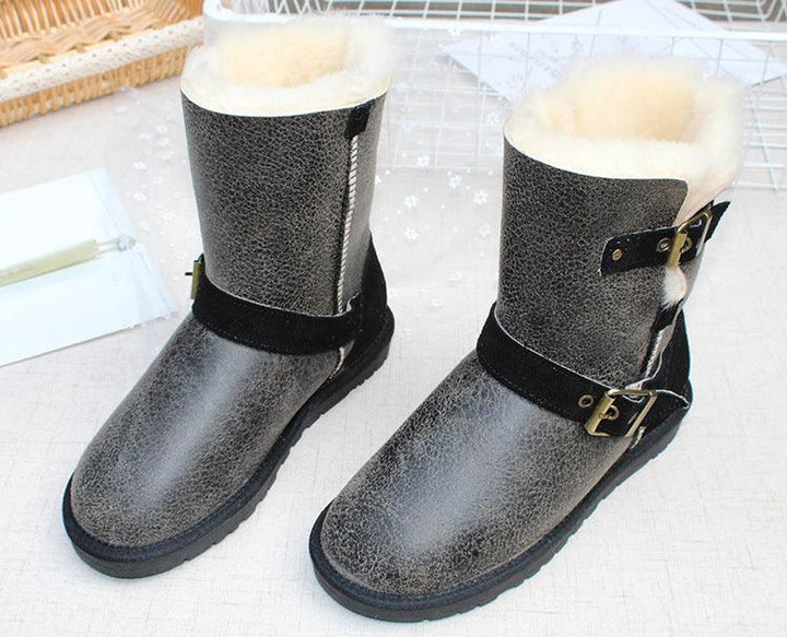 Warm snow shoes cotton boots - Trendha