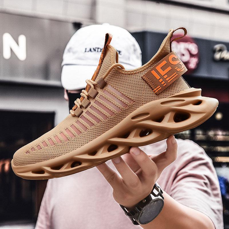 Flying woven mesh shoes