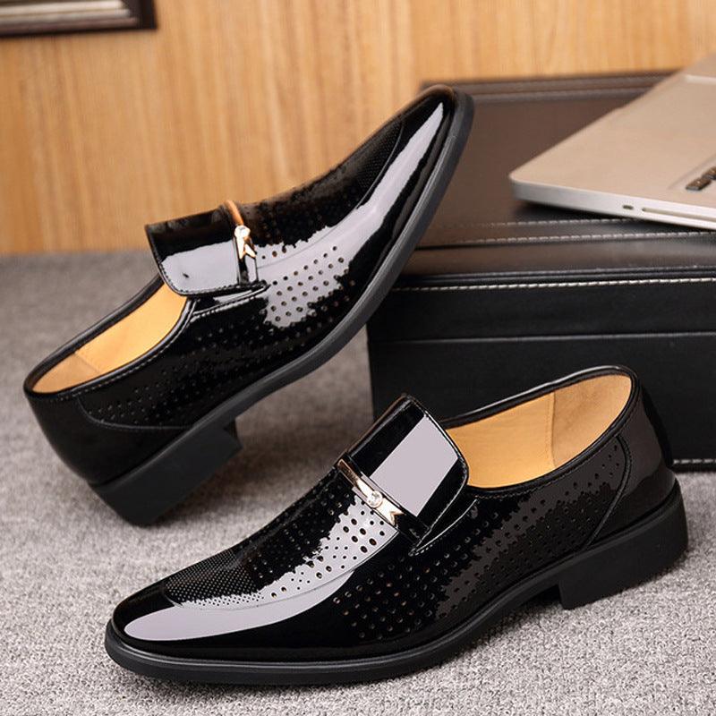 Men's Business Breathable Casual Faux Leather Sandals