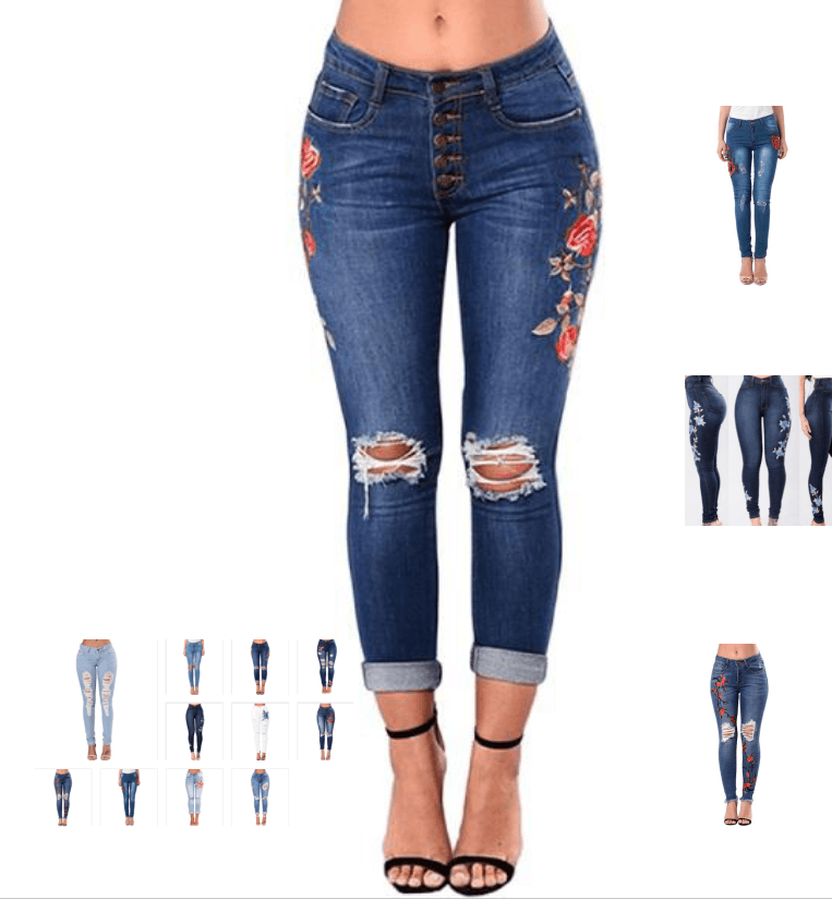 Ripped Jeans For Women - Trendha
