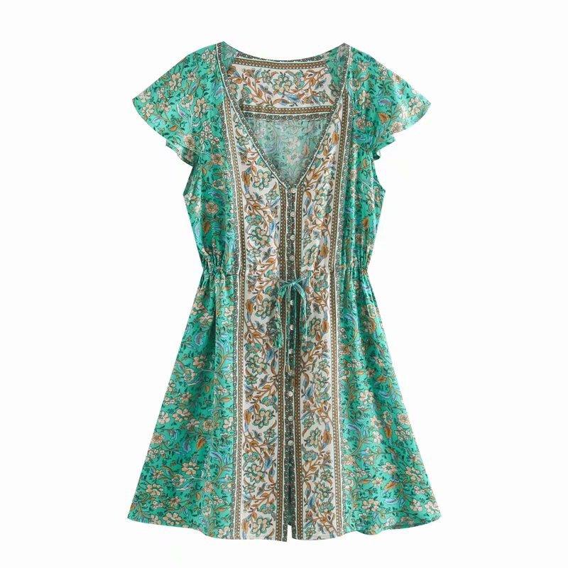 Mini ladies long sleeve dress - Trendha