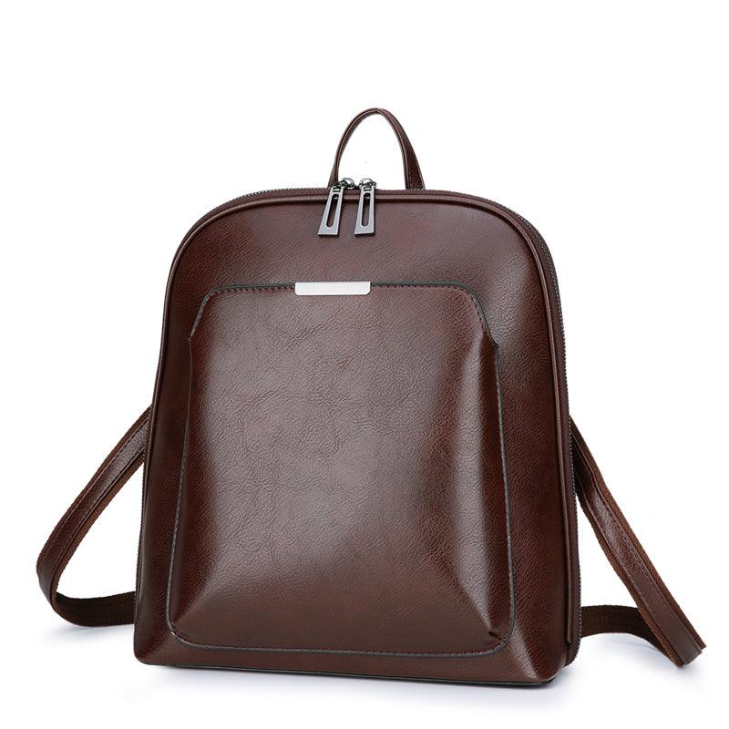 Wild PU leather backpack - Trendha
