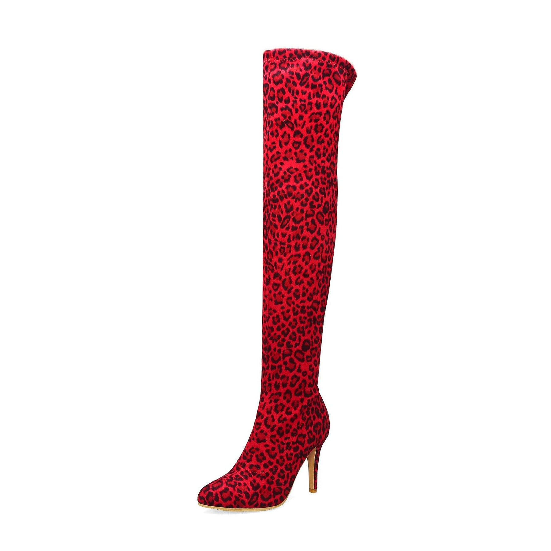 New Stiletto Super High Heel Pointed Toe 32 48 Over The Knee Womens Boots Trend - Trendha