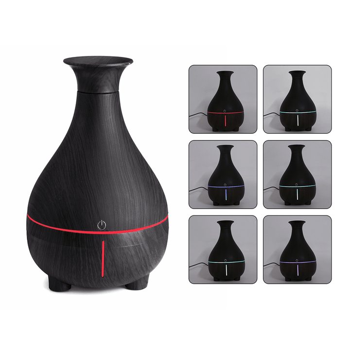 Touch LED Air Humidifier Aroma Essential Oil Diffuser 200Ml Ultrasonic Cool Mist Humidifier with Color LED Lights - Trendha