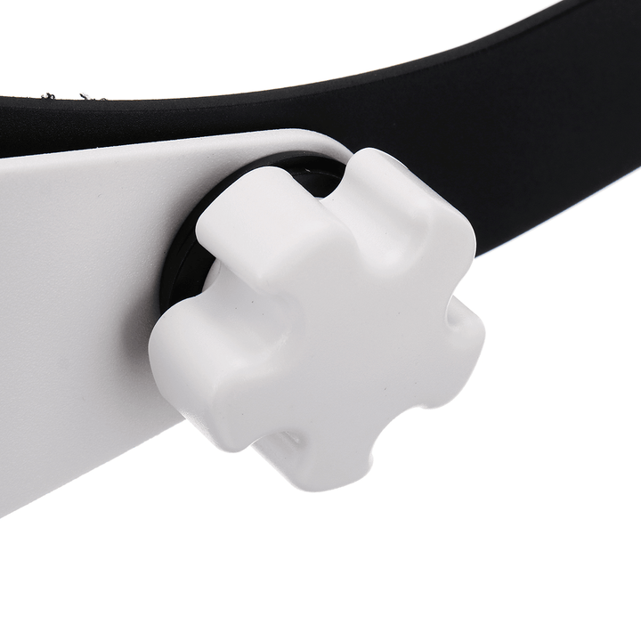 1.5X 2.0X 8X Headband Magnifying Glass Bracket 3 LED Light Protable Helmet Illuminated Magnifier - Trendha