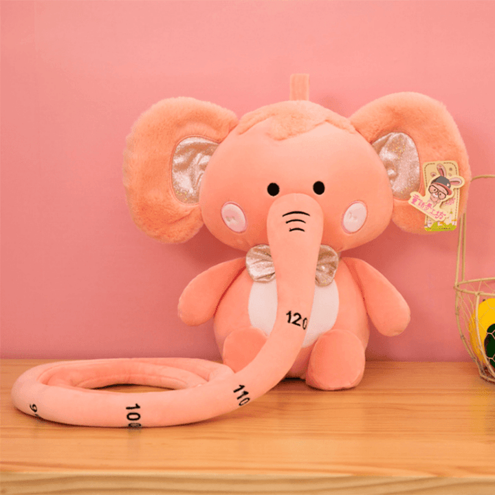 30/40/55CM Soft down Cotton Stuffed Plush Toy with Long Nose Height Ruler Function for Children'S Birthday Gifts - Trendha