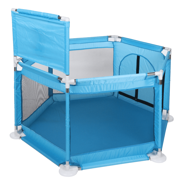 Baby Portable Children'S Playpen Folding Child Fence Child Safety Barrier Ball Pool Kids Bed Fence Playpen Dry Pool for Children - Trendha