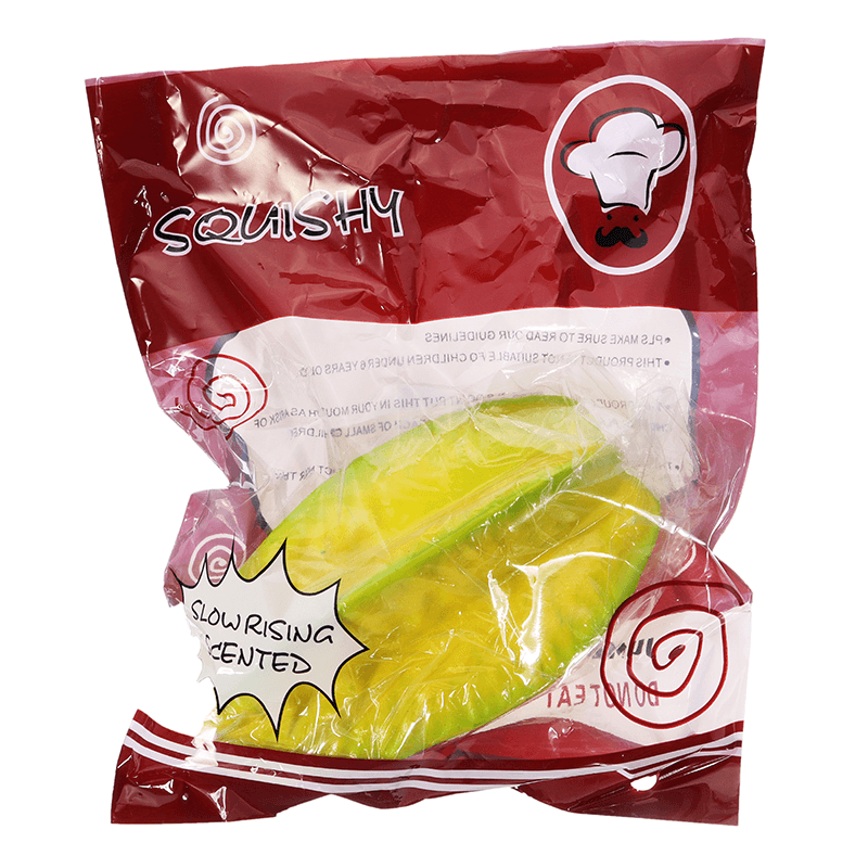 15CM Carambola Slow Rising Squishy Fruit with Packaging Collection Gift Soft Toy - Trendha