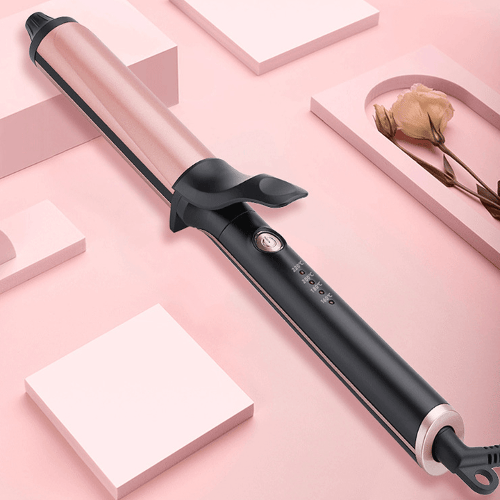 110-240V Does Not Hurt the Hair Big Wave Volume Thermostat Electric Curling Iron - Trendha