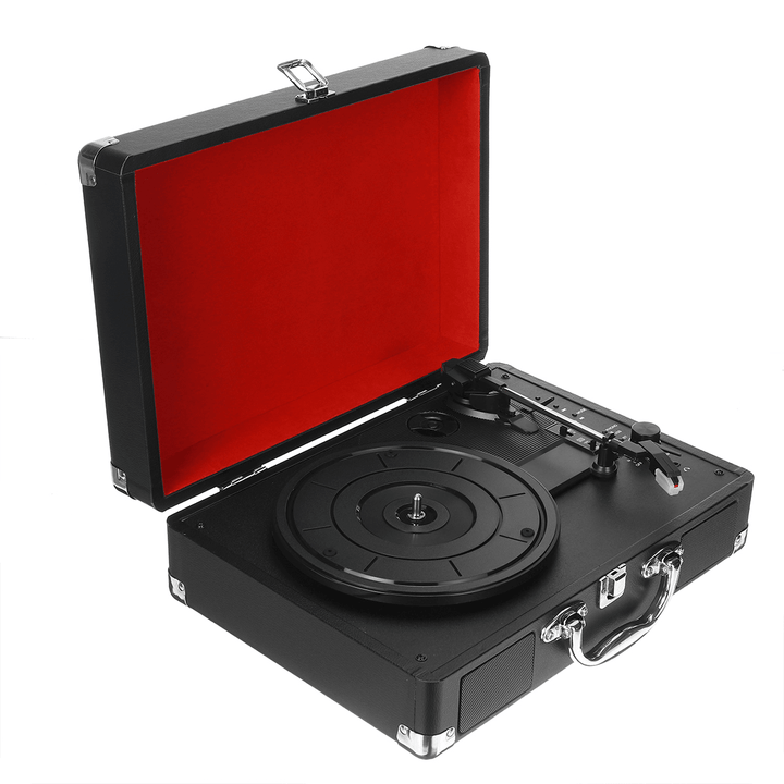 Phonograph Turntables Vinyl Record Player USB Bluetooth Stereo Speaker Record Player - Trendha