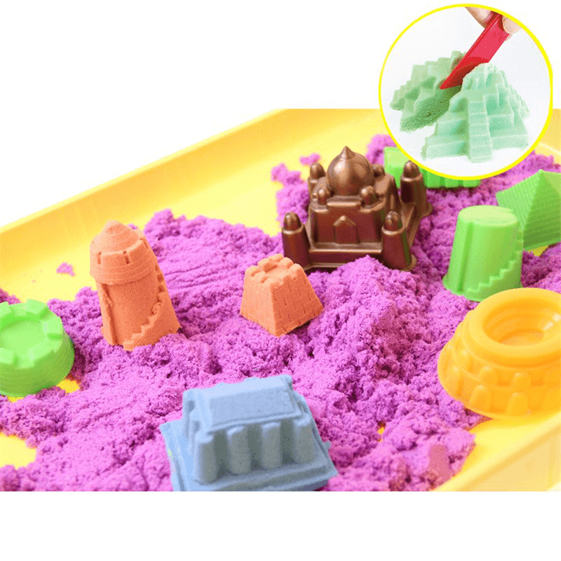 DIY Magic Colorful Motion Play Sand Toy Handmade Clay Dynamic Gift Amazing Indoor Magic Toys - Trendha