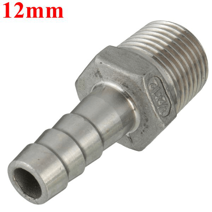 1/2 Inch Male Thread Pipe Barb Hose Tail Connector Adapter 68Mm to 19Mm - Trendha