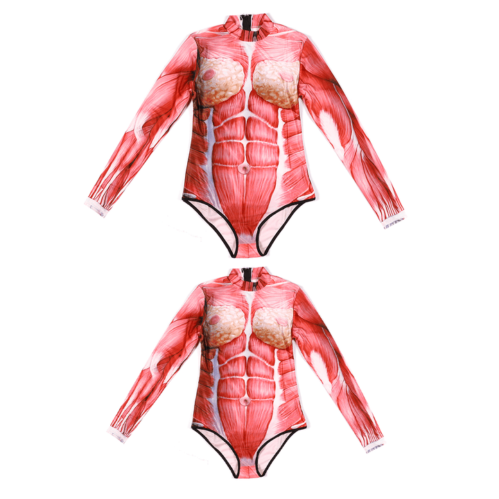 Womens Human Organs Swimwear Cosplay Costume Swimsuit Bathing Suit Party Clothes - Trendha