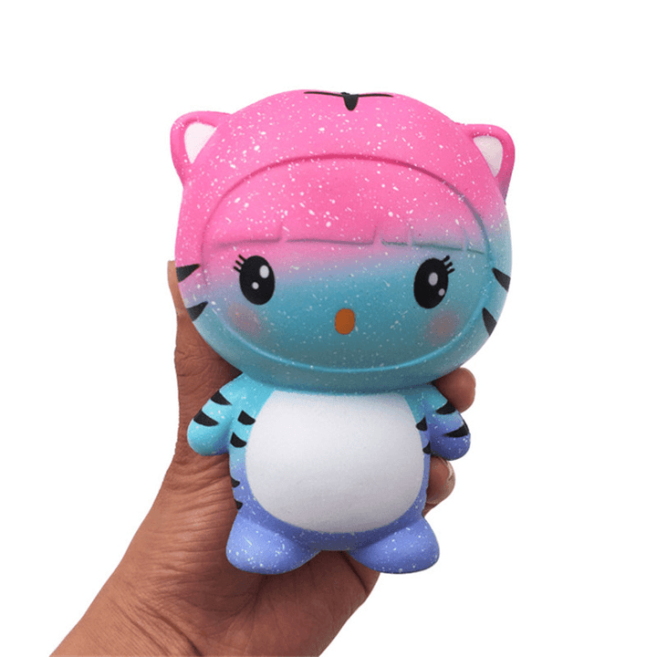 Gigglebread Tiger Squishy 12*9.5*7.5Cm Slow Rising with Packaging Collection Gift Soft Toy - Trendha