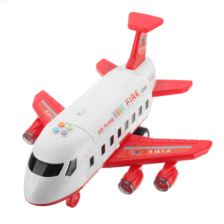 Multi-Color Simulation Large Size Music Story Track Inertia Aircraft Passenger Plane Airliner Diecast Model Toy for Kids Gift - Trendha