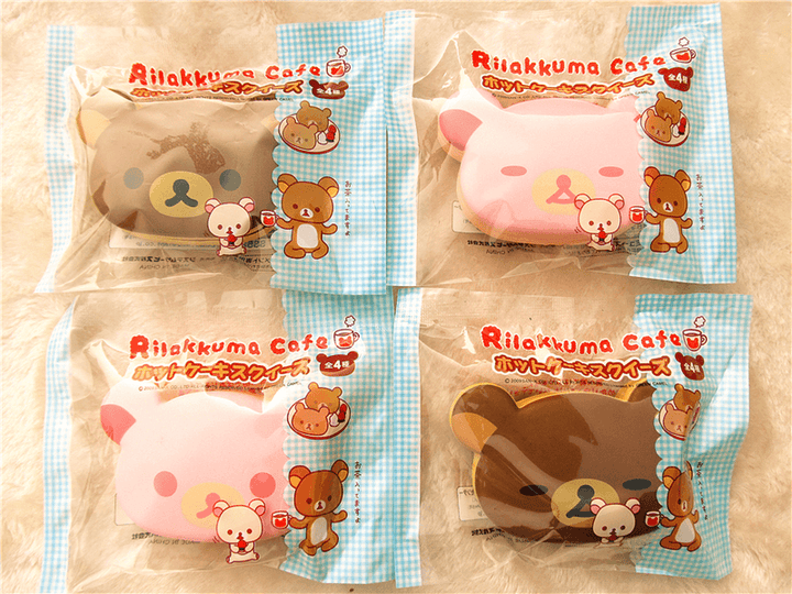 Squishy Easily Bear Hand Pillow 10CM Wrist Pad Toys Kawaii Expressions Christmas Gift - Trendha