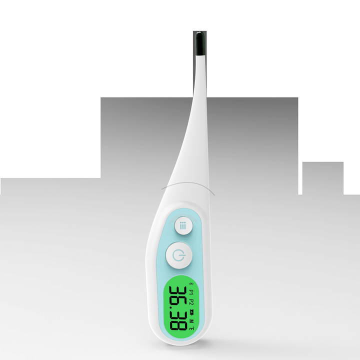 Digital Thermometer 10S Fast Measuring LCD Screen Backlight Thermometer W/ Memory Function for Oral Cavity Armpit Rectum - Trendha