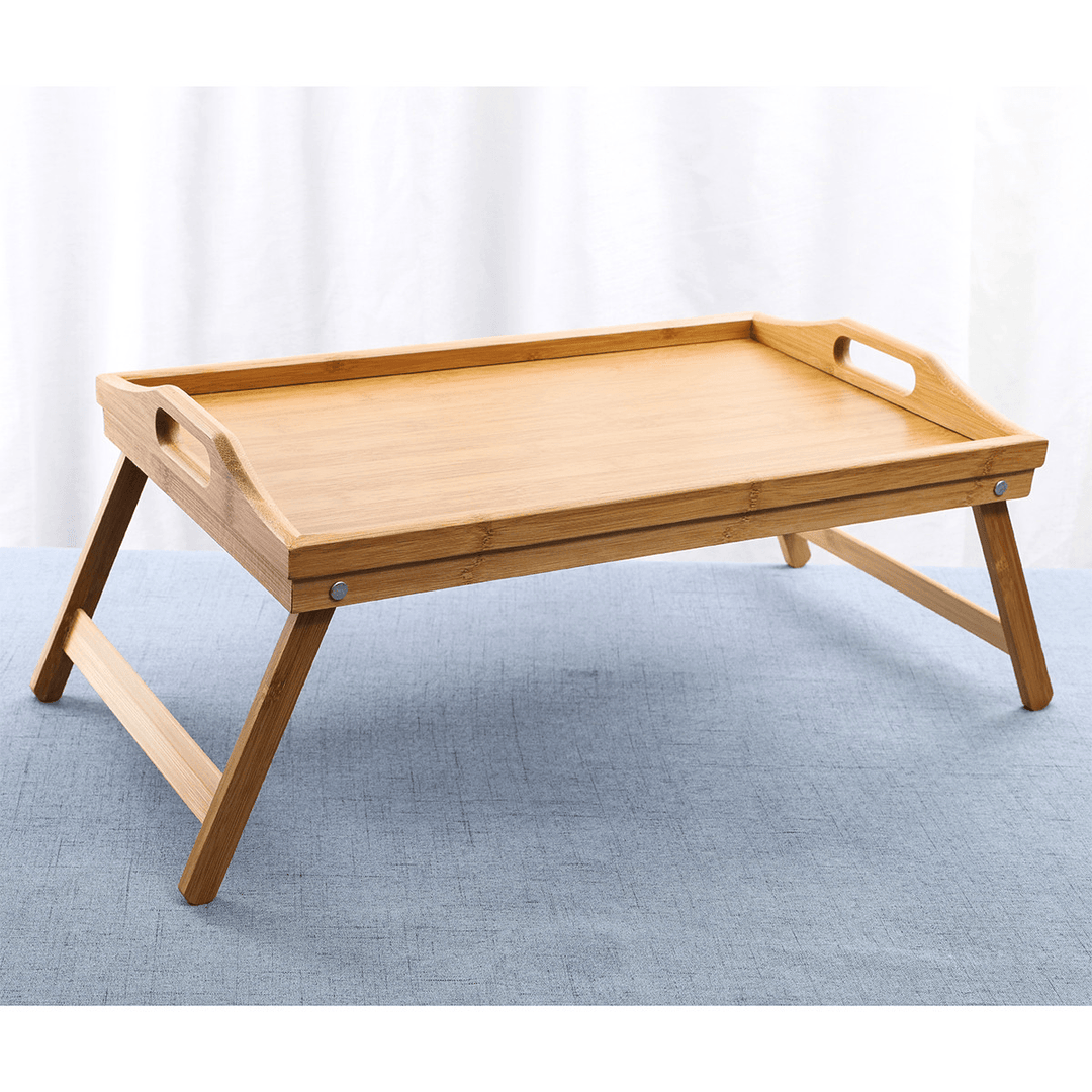 Multifunctional Lazy Mini Home Folding Table Student Dormitory Bed Bamboo Simple Computer Small Table for Home Office - Trendha
