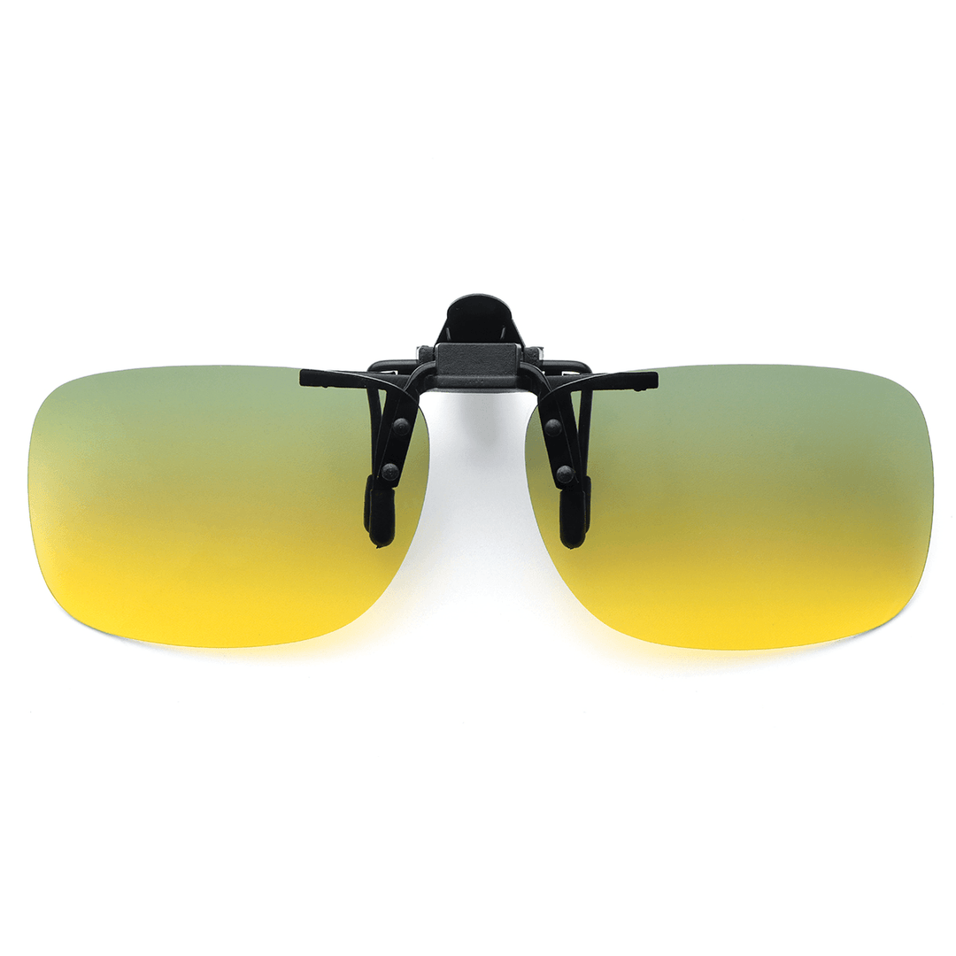 UV400 Polarized Sunglasses Clip Driving Sunglasses Clip Night Vision Goggles Day and Night - Trendha