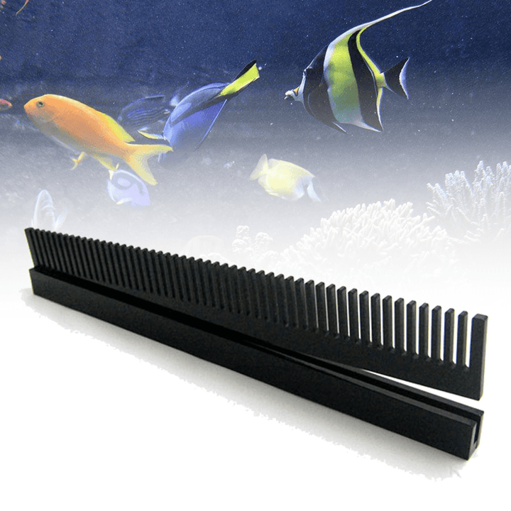32Cm Length Black Acrylic Aquarium Weir Comb Marine Sump Fish Tank Refugium - Trendha
