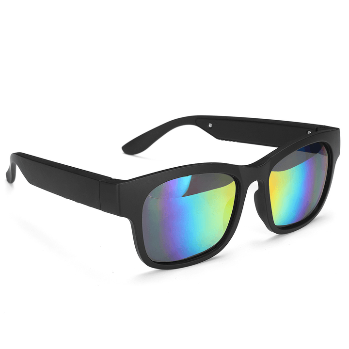 Polarized Sunglasses 5.0 Bluetooth Bone Conduction Headset Stereo Smart Glass Music Bluetooth Headphone Sunglasses Loudspeaker - Trendha