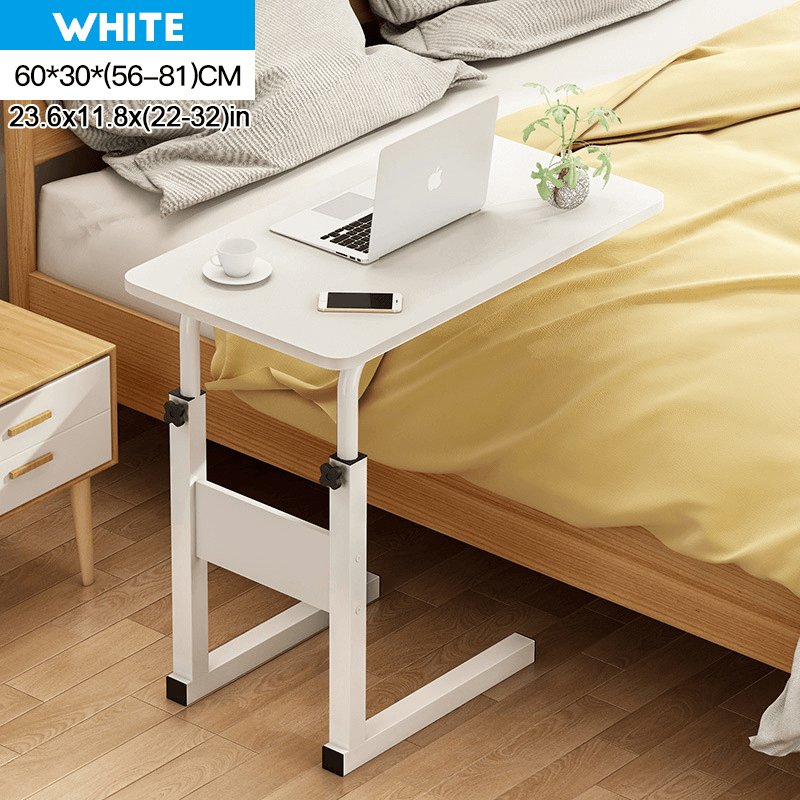 Simple Computer Laptop Desk Lazy Bed Side Desk Movable Lifting Studey Table for Home Office - Trendha