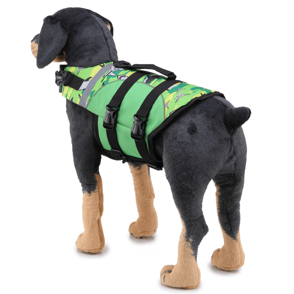 Dog Coats Jackets Life Jacket Safety Clothes for Pet Vest Summer Saver Swimming Pet Swimsuit - Trendha