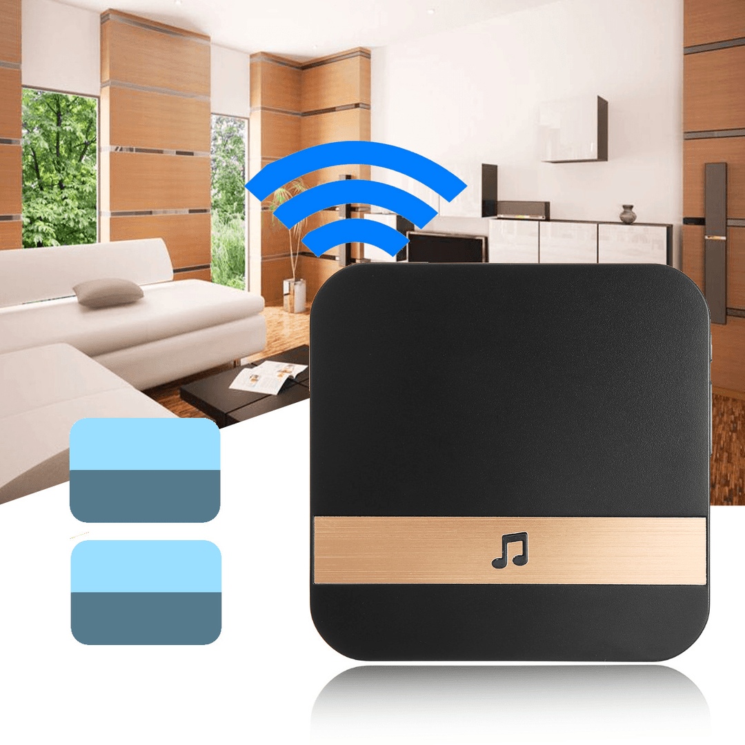 Wireless Wifi Doorbell Remote Control Digital 4 Volume Home Indoor Doorbell Receiver - Trendha