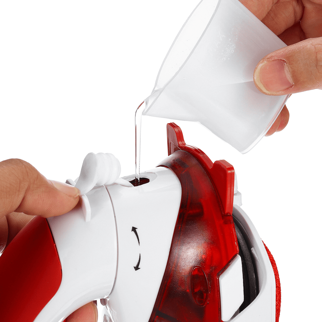 1000W Handheld Portable Garment Steamer 3 Gear Powerful Clothes Steam Iron Fast Heat-Up Fabric Wrinkle Removal for Travel Home Dormitory - Trendha