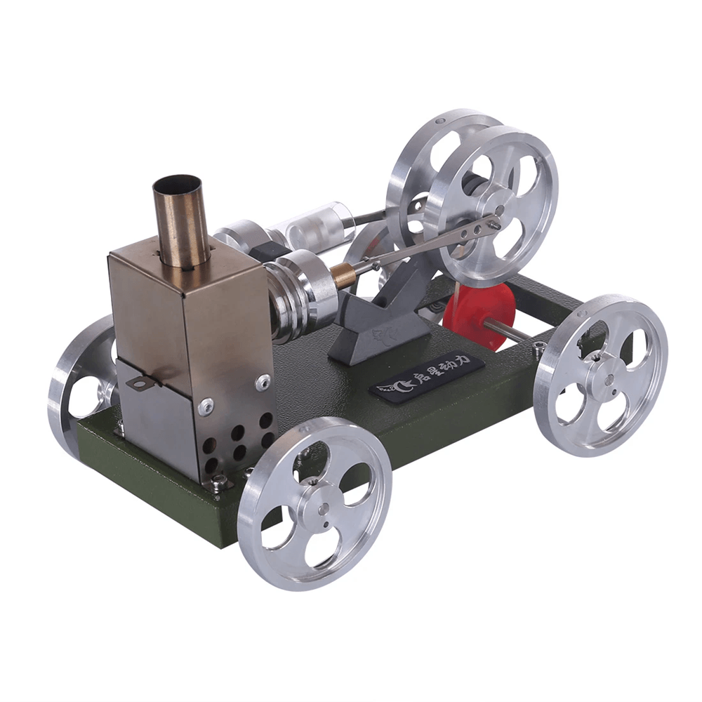 DIY Stirling Engine Full Metal Car Assembly Model Toys Educational Toys - Trendha
