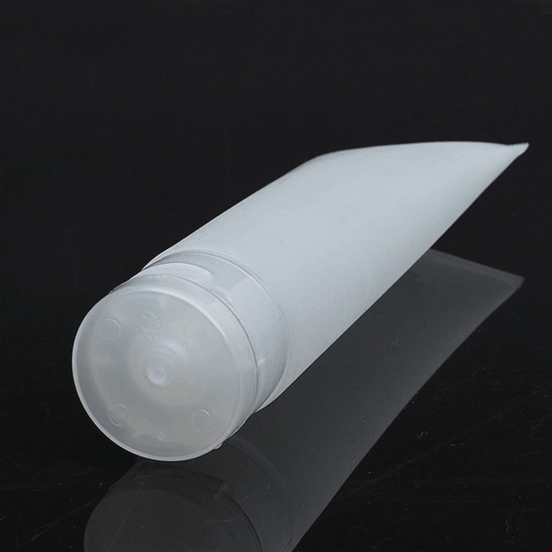 2Pcs Transparent Travel Empty Cosmetic Cream Lotion Container Plastic Tube Bottle - Trendha