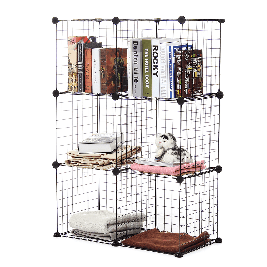 4/6/8/12 Grid Bookshelf Wardrobe DIY Organizers - Trendha