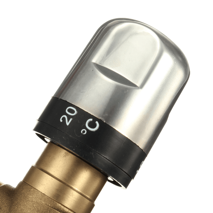 Brass Thermostatic Valve Temperature Mixing Valve for Wash Basin Bidet Shower - Trendha