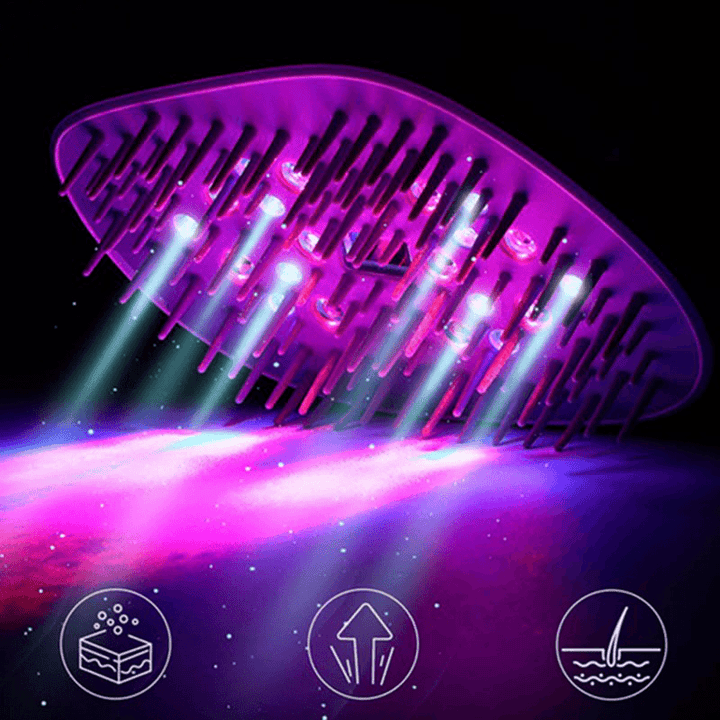 Purely LLLT Electric Laser Hair Comb Reduce Hair Loss Resume Growth Hair Comb - Trendha
