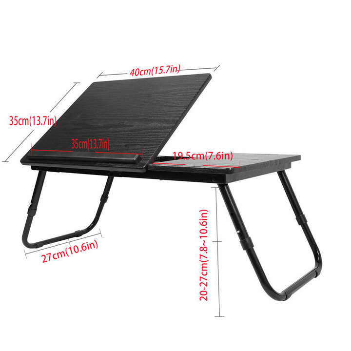 64*35Cm Multifunctional Foldable Multi-Angle Adjustment Computer Laptop Desk Table TV Bed Computer Mackbook Desktop Holder - Trendha