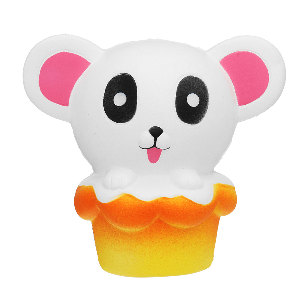Bear Cake Squishy 11*12.5*8CM Slow Rising Cartoon Gift Collection Soft Toy - Trendha